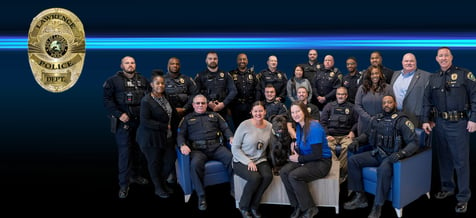 Members of the Lawrence Police Department
